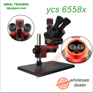ycs-6558x-6-5x-58x-rotation-trinocular-stereo-zoom-microscope-with-big-base